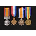 Boer War and WWI medal group,
