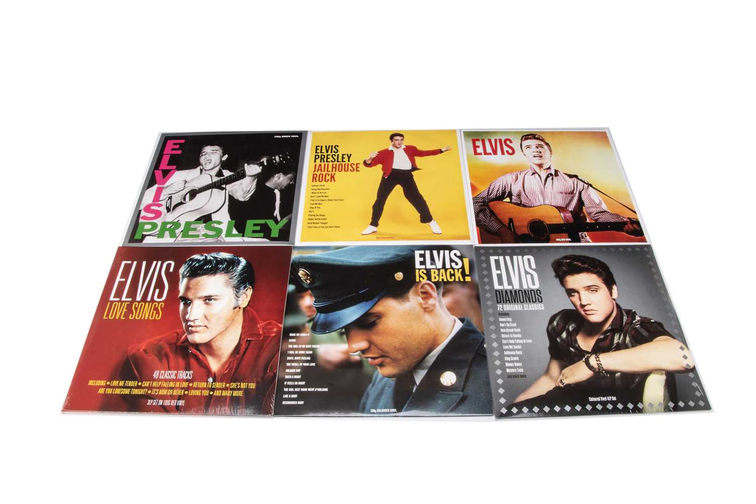 Elvis Presley LPs,