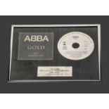 Abba IFPI Platinum Disc Award,