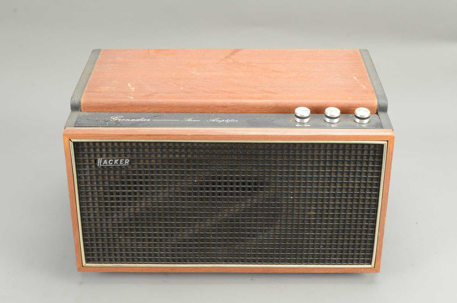 Grenadier Record Player / Amplifier Speaker, - Image 6 of 8