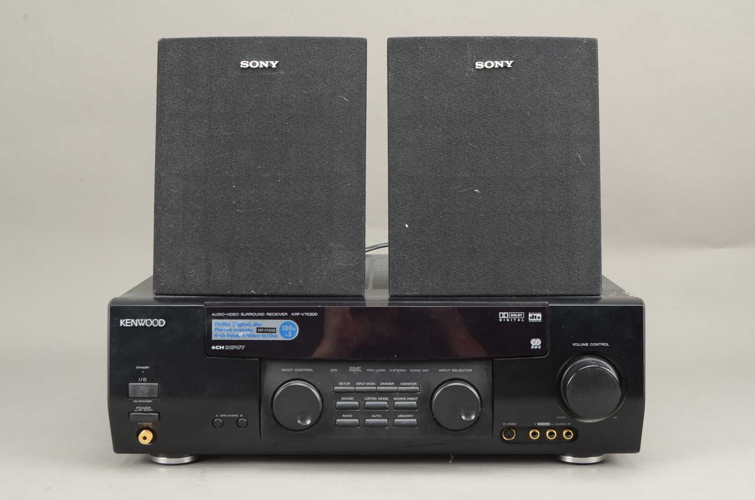 Kenwood Audio Video Receiver / Bose and Sony Speakers, - Image 2 of 7