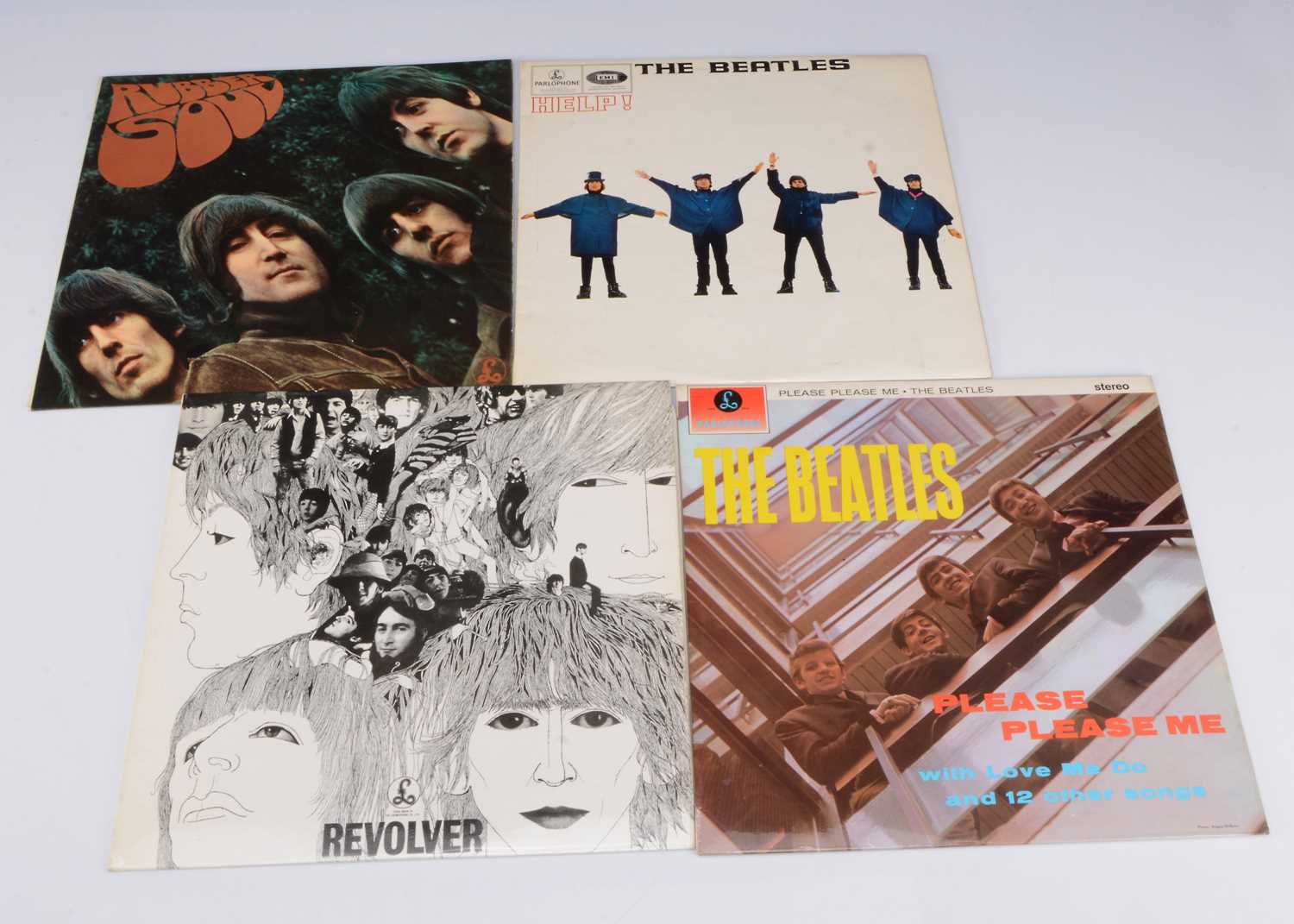 The Beatles LPs,