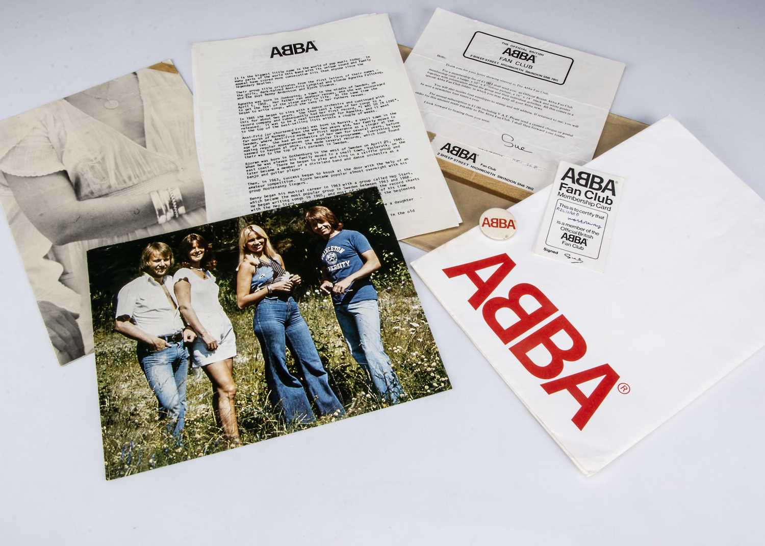 Abba 1978 Fan Club Pack,