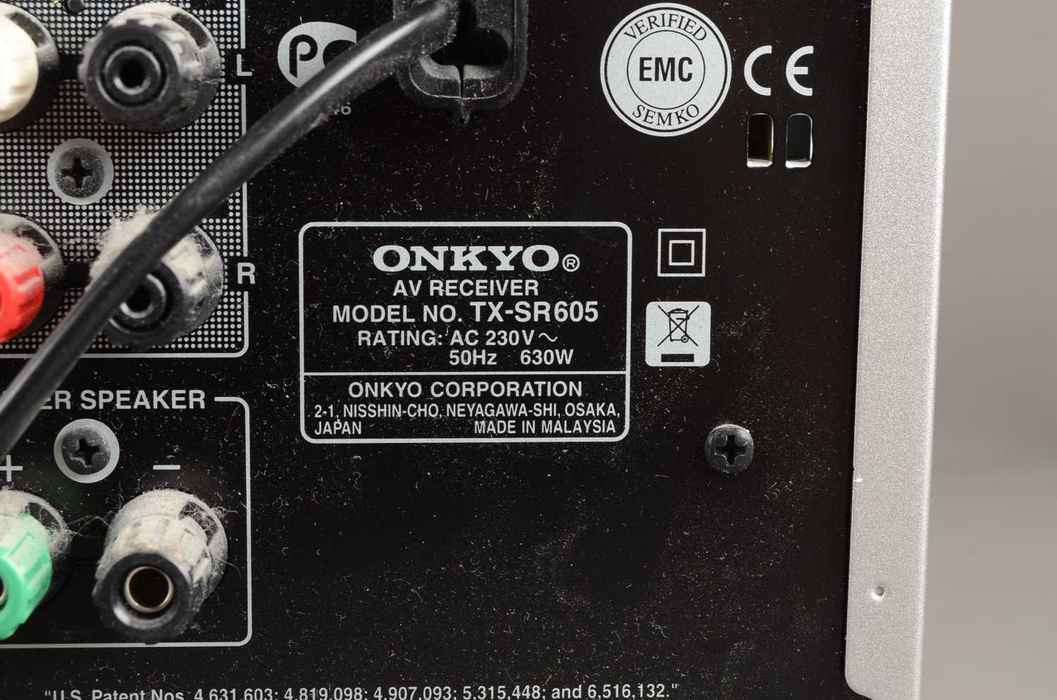 Onkyo AV Receiver, - Image 3 of 4