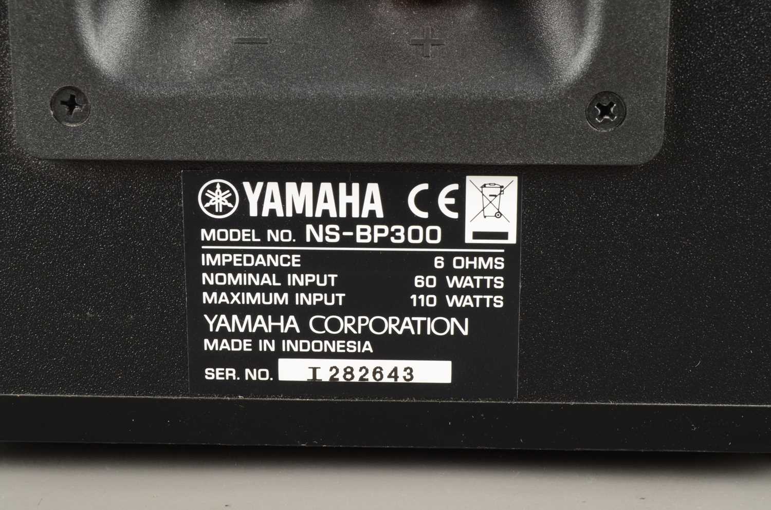 Yamaha Speakers, - Image 4 of 6