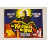 The Phantom Of The Opera (1962) Quad Poster,