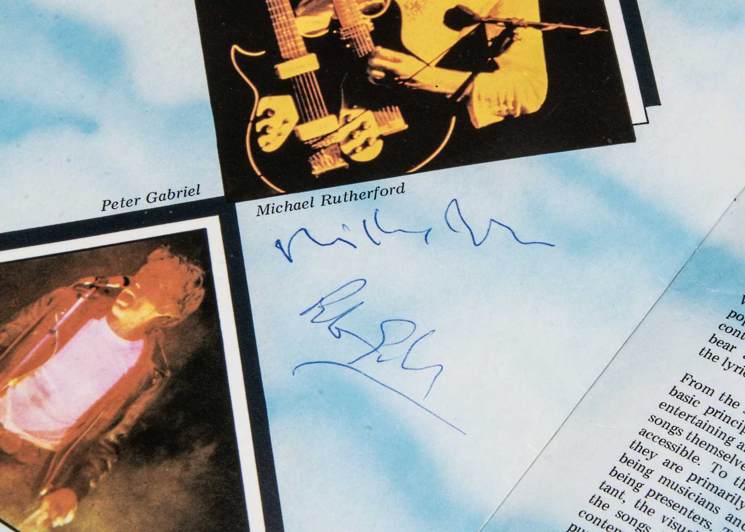 Genesis Programme / Signatures, - Bild 2 aus 3