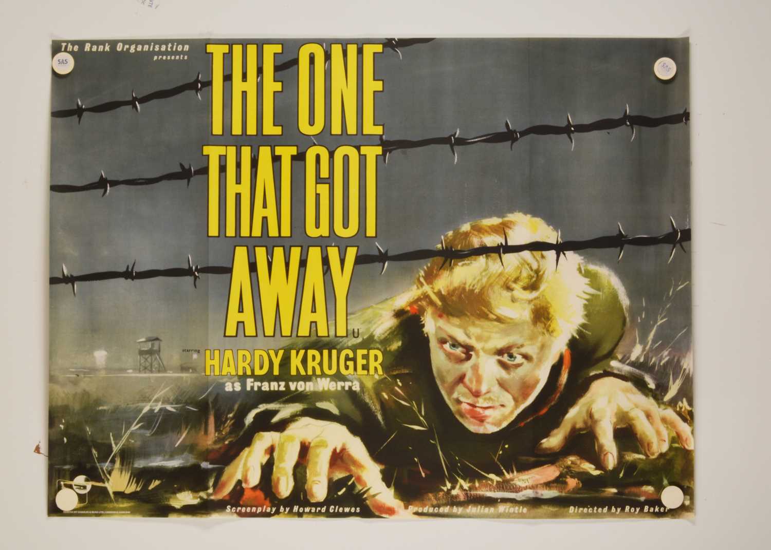 The One That Got Away (1957) Quad Posters,