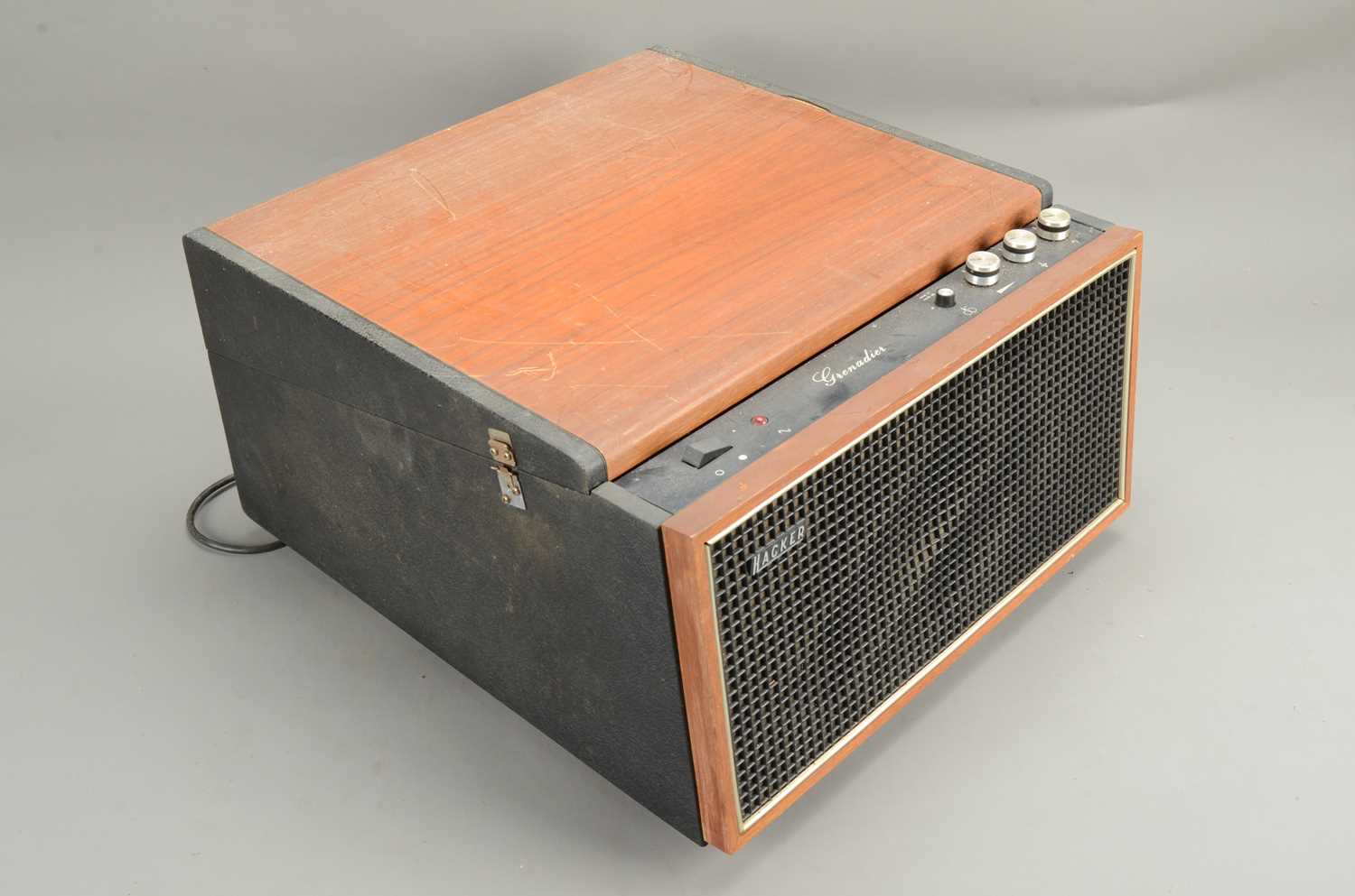 Grenadier Record Player / Amplifier Speaker, - Bild 4 aus 8