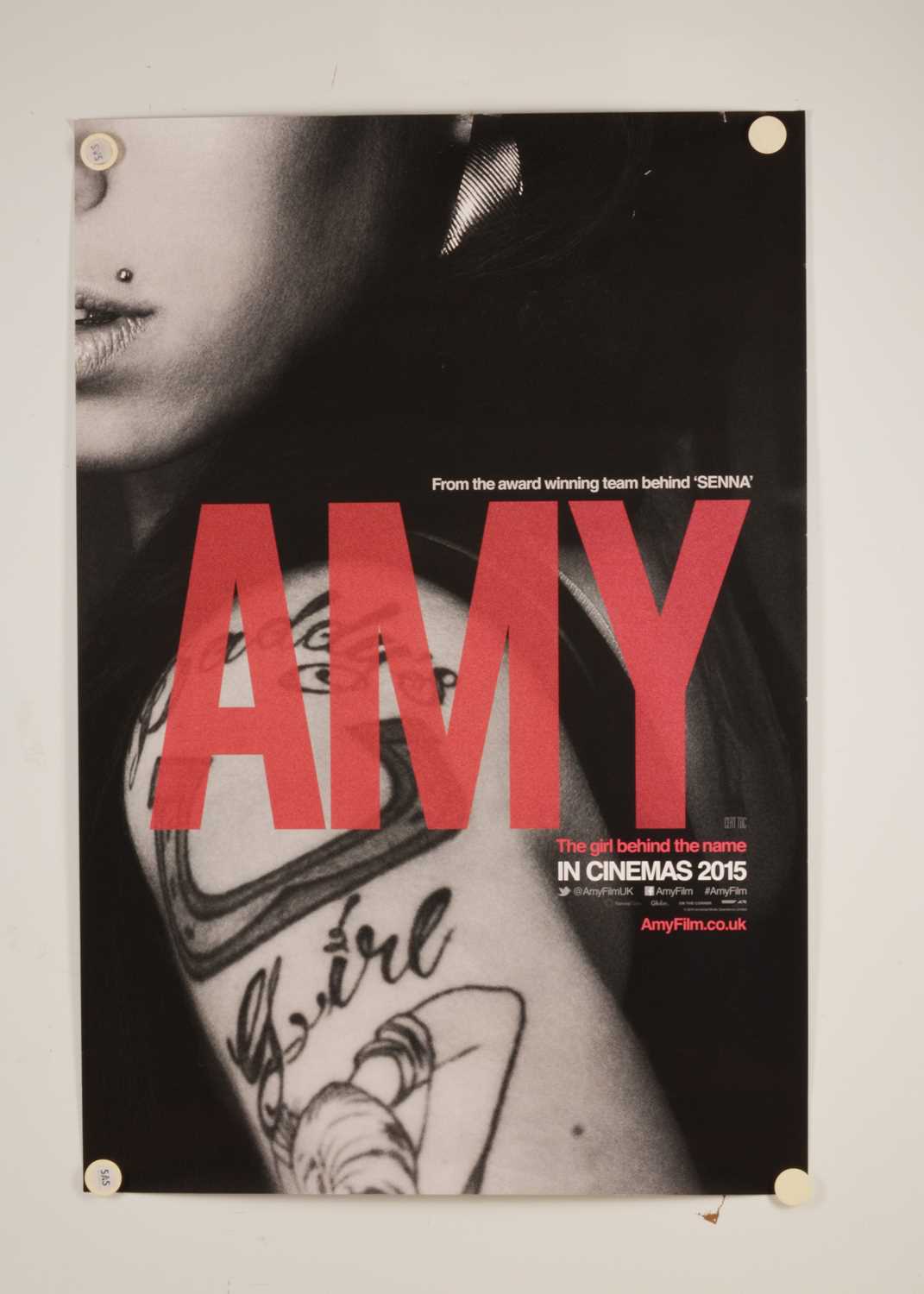 Amy Winehouse Film Poster,