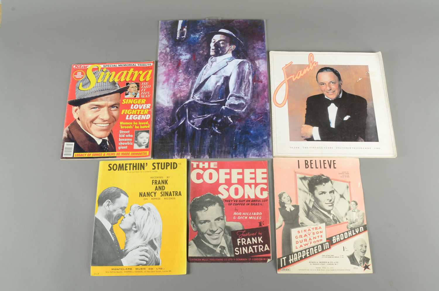 Frank Sinatra Books and Memorabilia, - Image 3 of 5