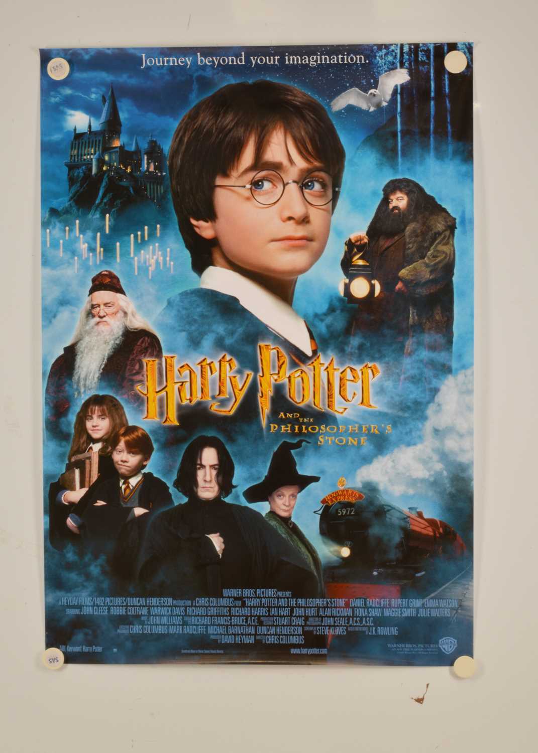 Harry Potter and the Philosopher's Stone Film Posters, - Image 2 of 3