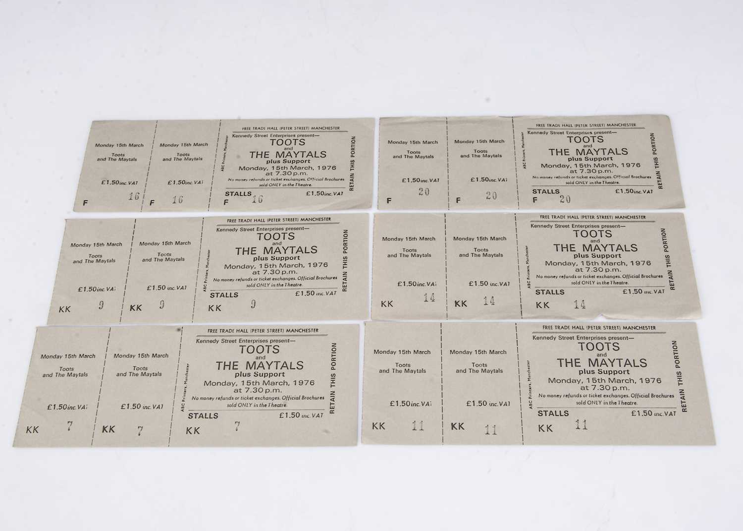 Toots and the Maytals Concert Tickets,