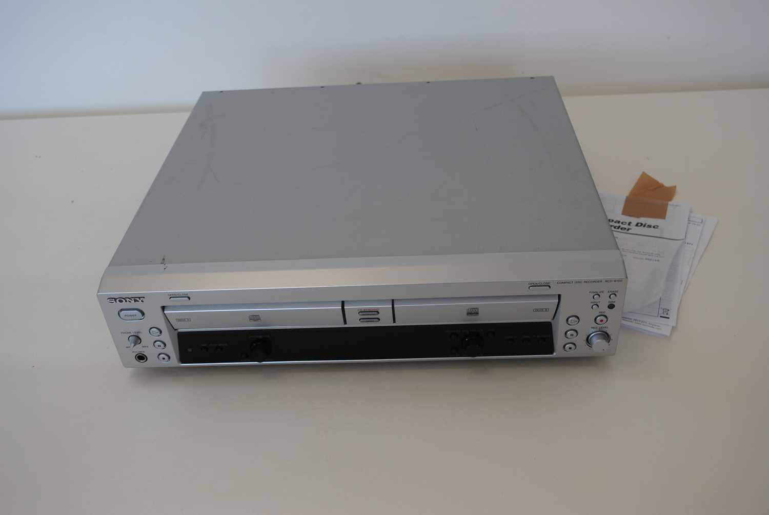 Sony CD Player / Recorder,