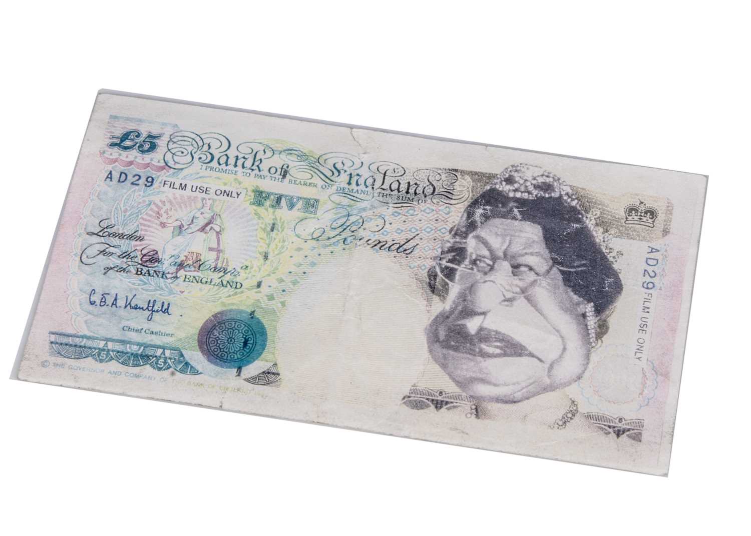 Spitting Image Bank Note,