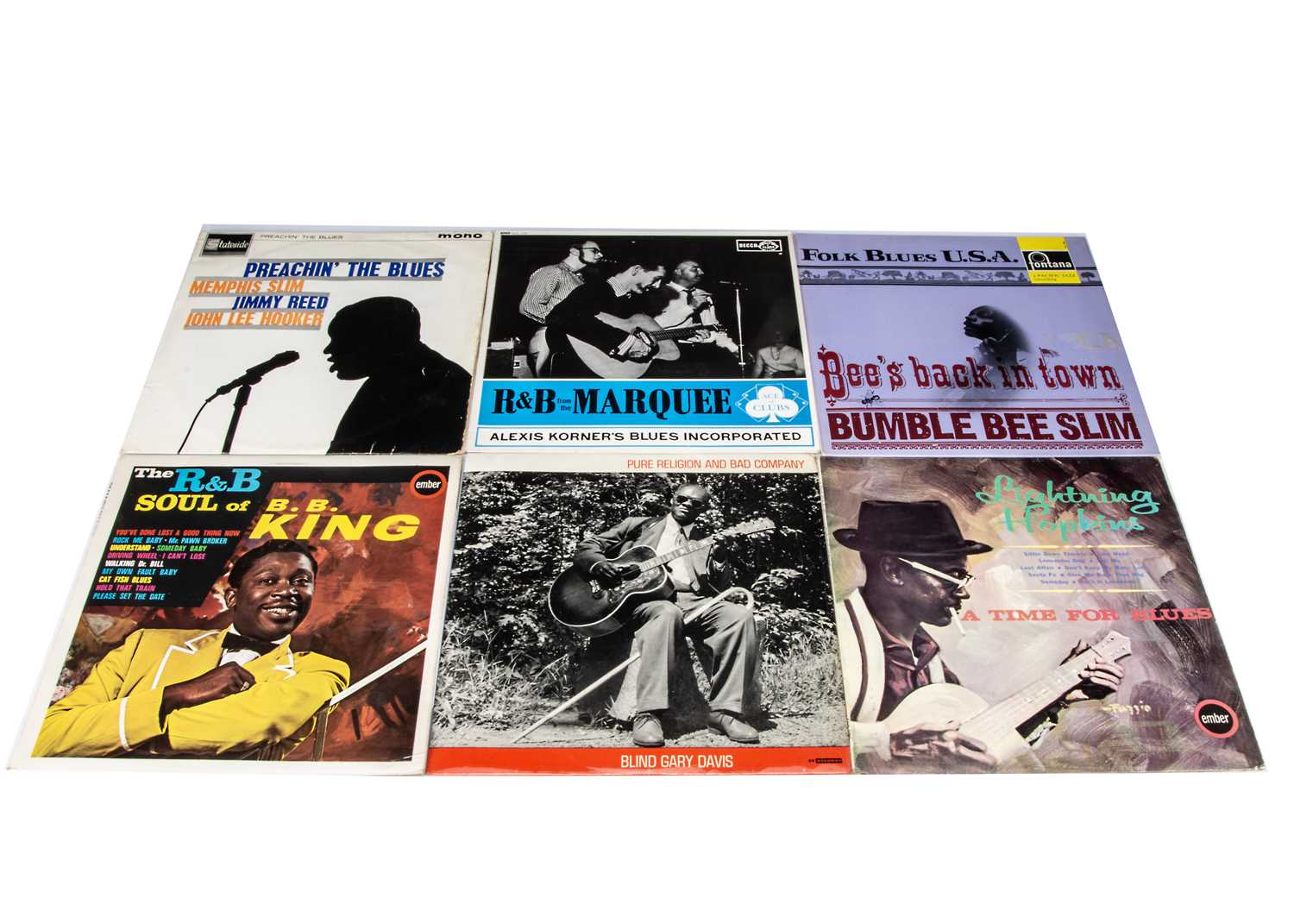 Blues LPs,