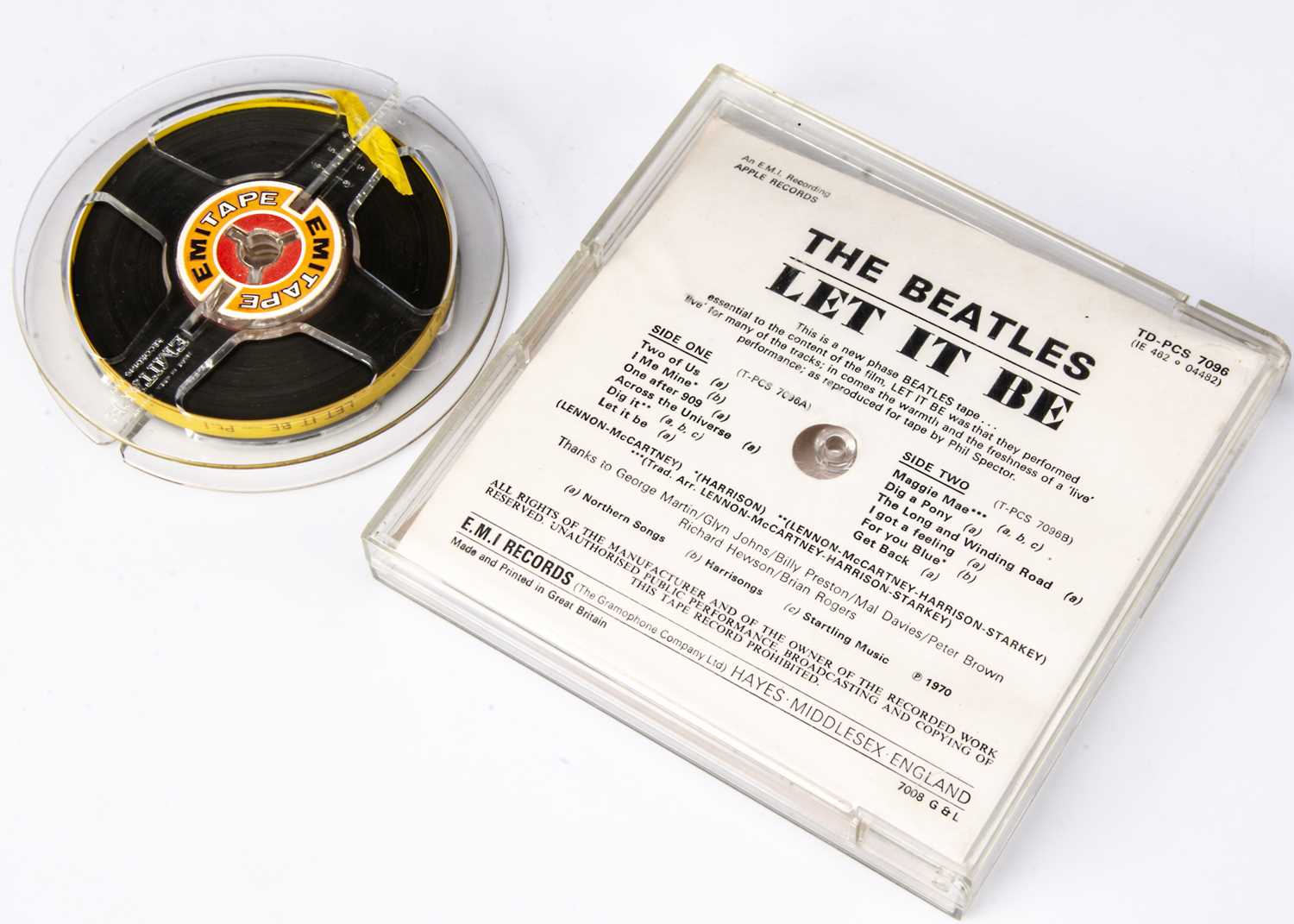 Beatles Reel to Reel Tape plus, - Image 3 of 4