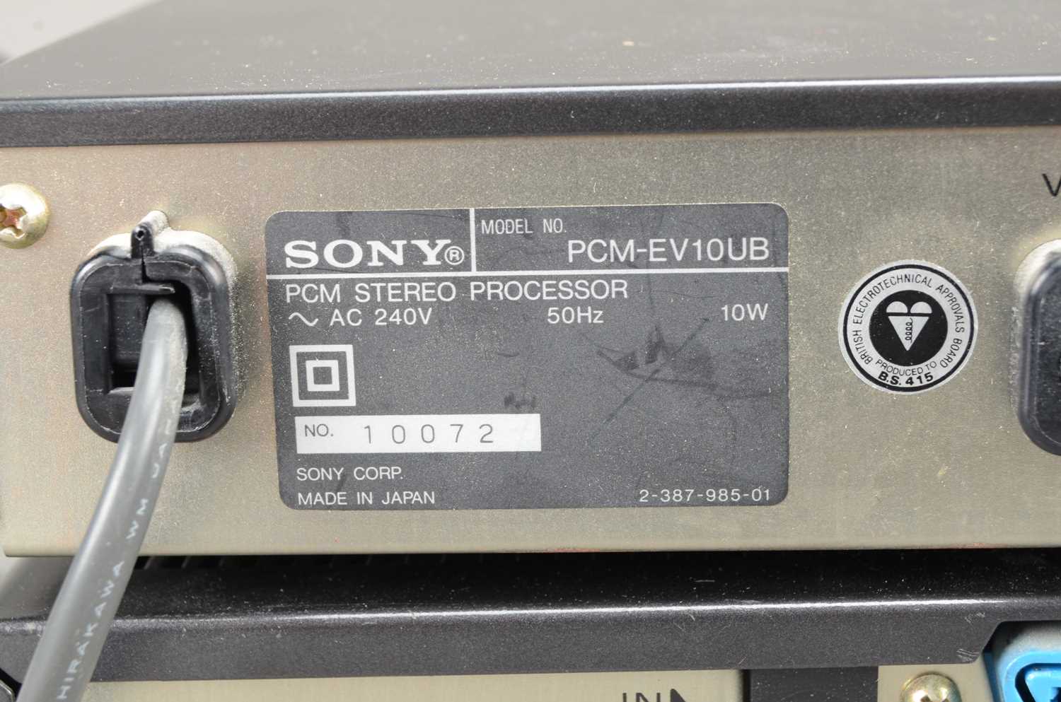 Sony Video Recorder / Processor, - Image 3 of 4