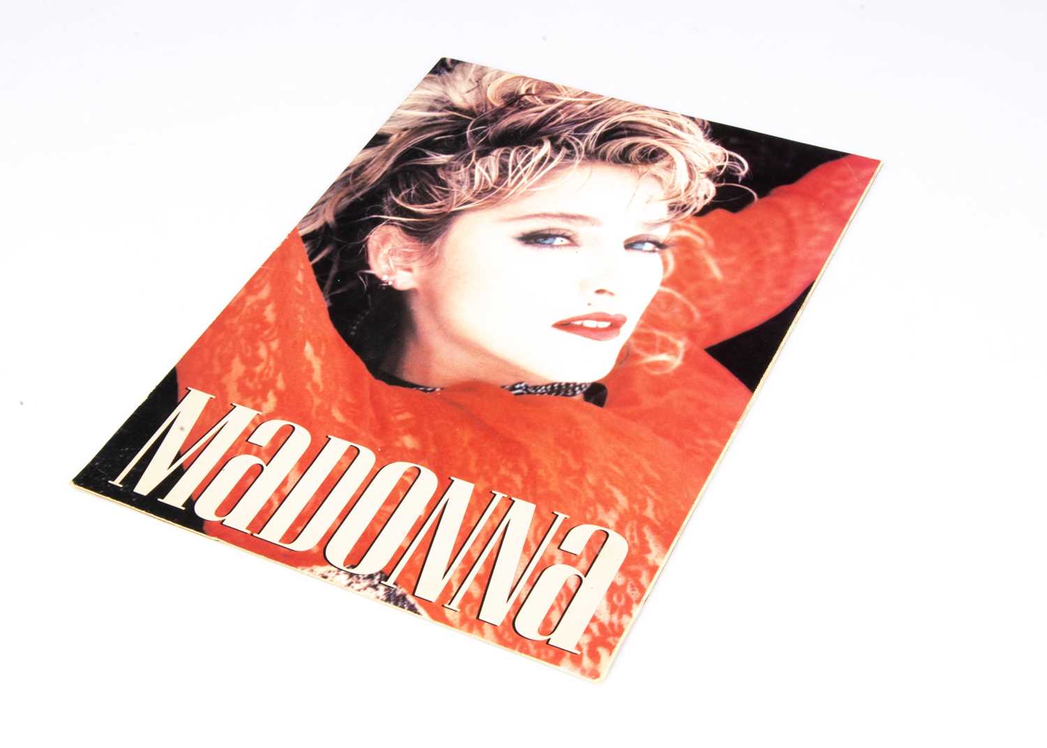 Madonna Tour Programme,