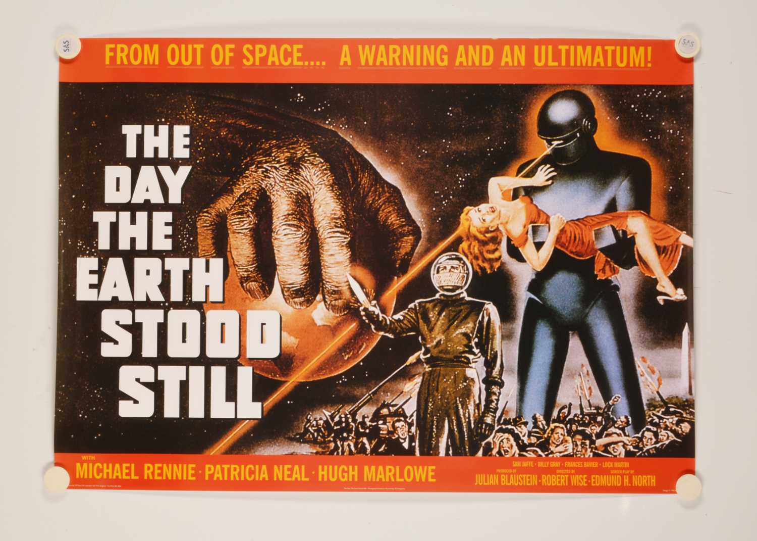 The Day The Earth Stood Still Quad Posters,