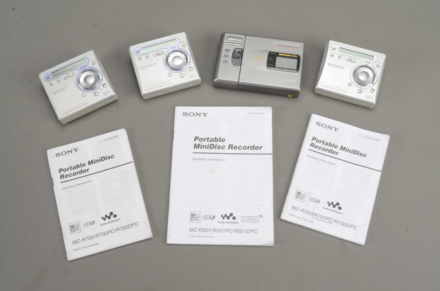 Sony Walkman Mini Disc Players / Recorders, - Image 2 of 5