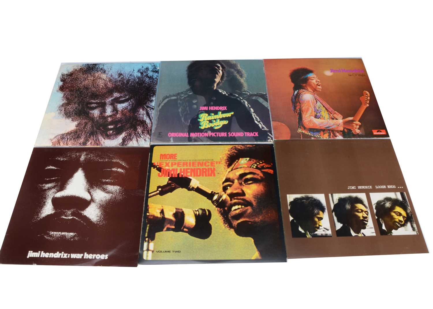 Jimi Hendrix LPs,