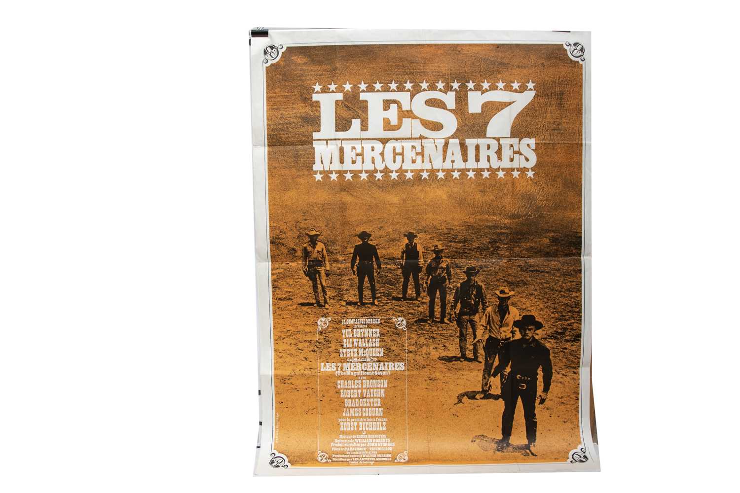 Les 7 Mercenaires / The Magnificent Seven French Grande Poster,