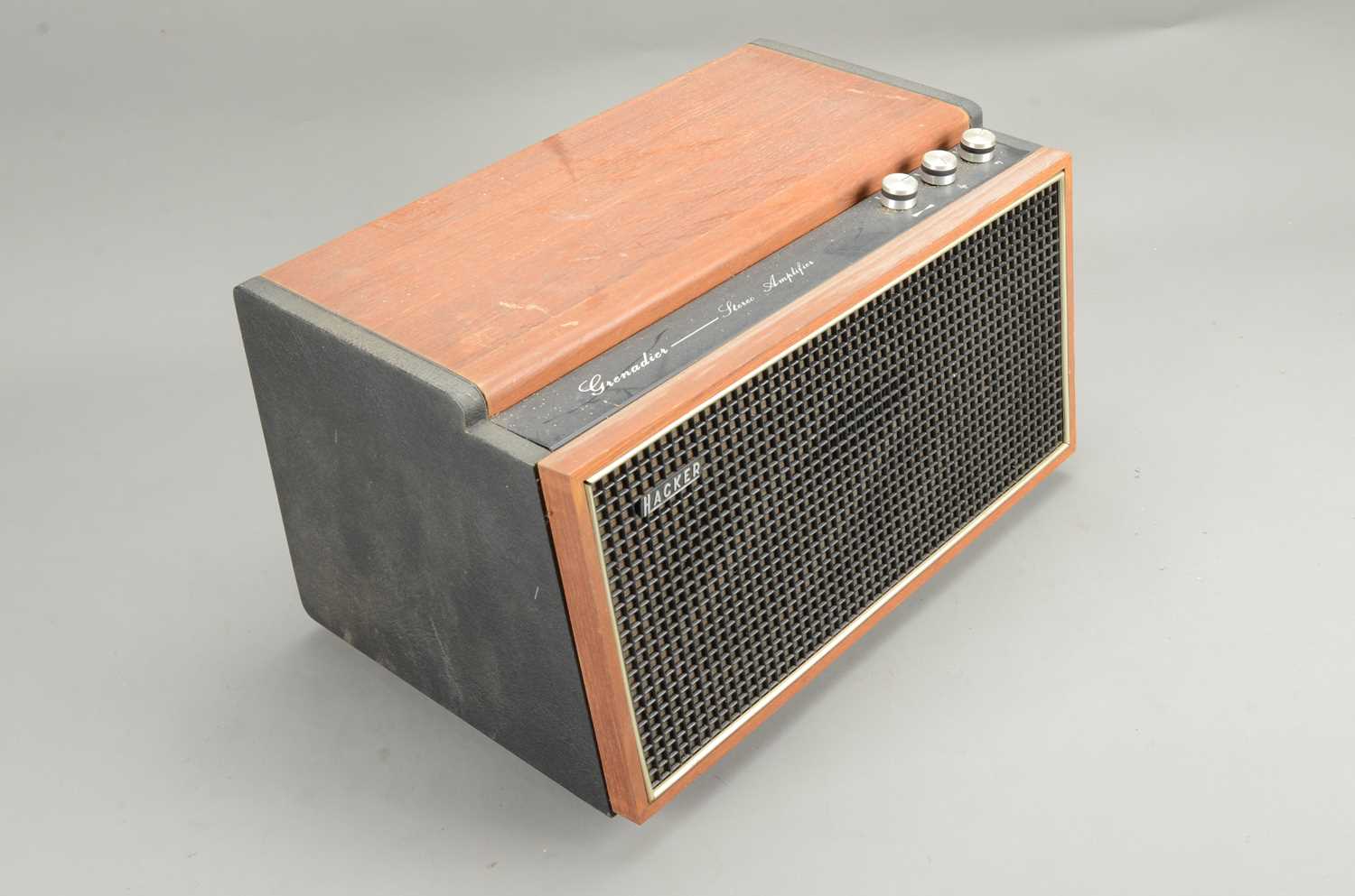 Grenadier Record Player / Amplifier Speaker, - Image 7 of 8