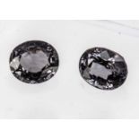 Two certificated Burmese Spinels,