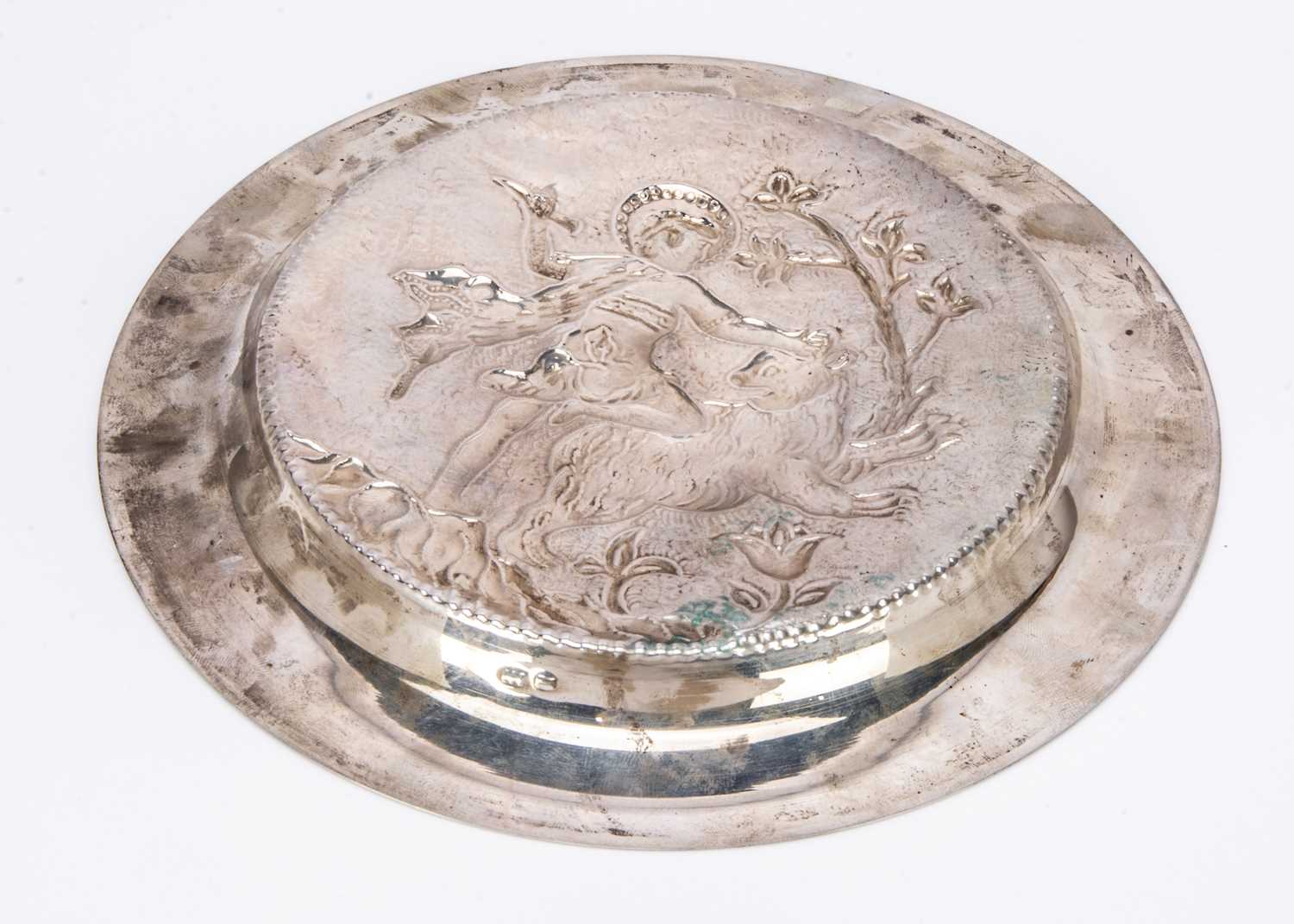 An early 20th century continental small tray, - Bild 3 aus 3