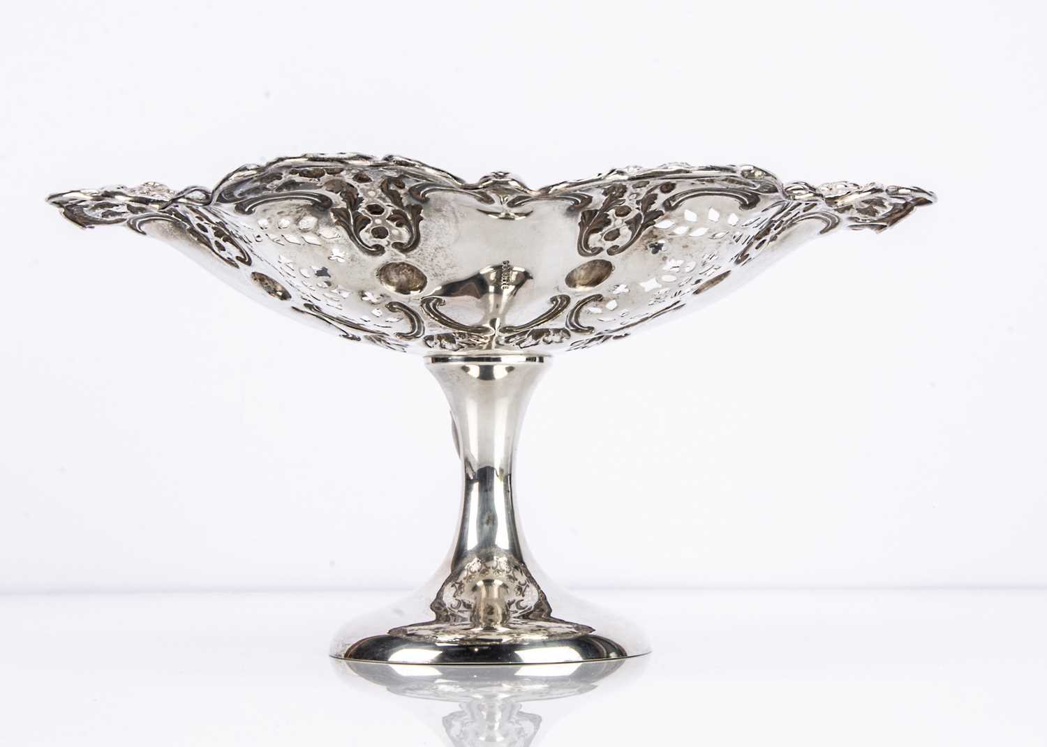 A George V silver centrepiece by WB Ld,