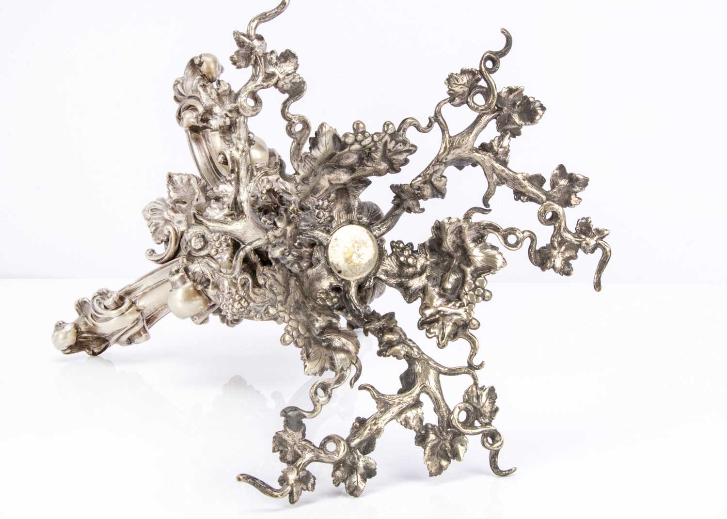 A Victorian silver plated centrepiece stand by Elkington & Co, - Image 3 of 3