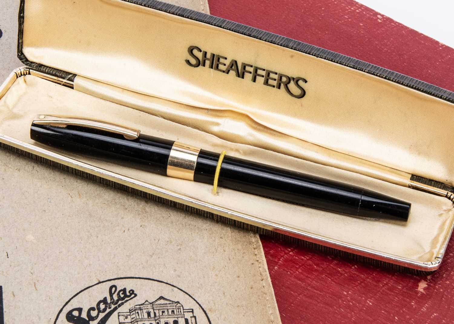 A vintage Sheaffer fountain pen,