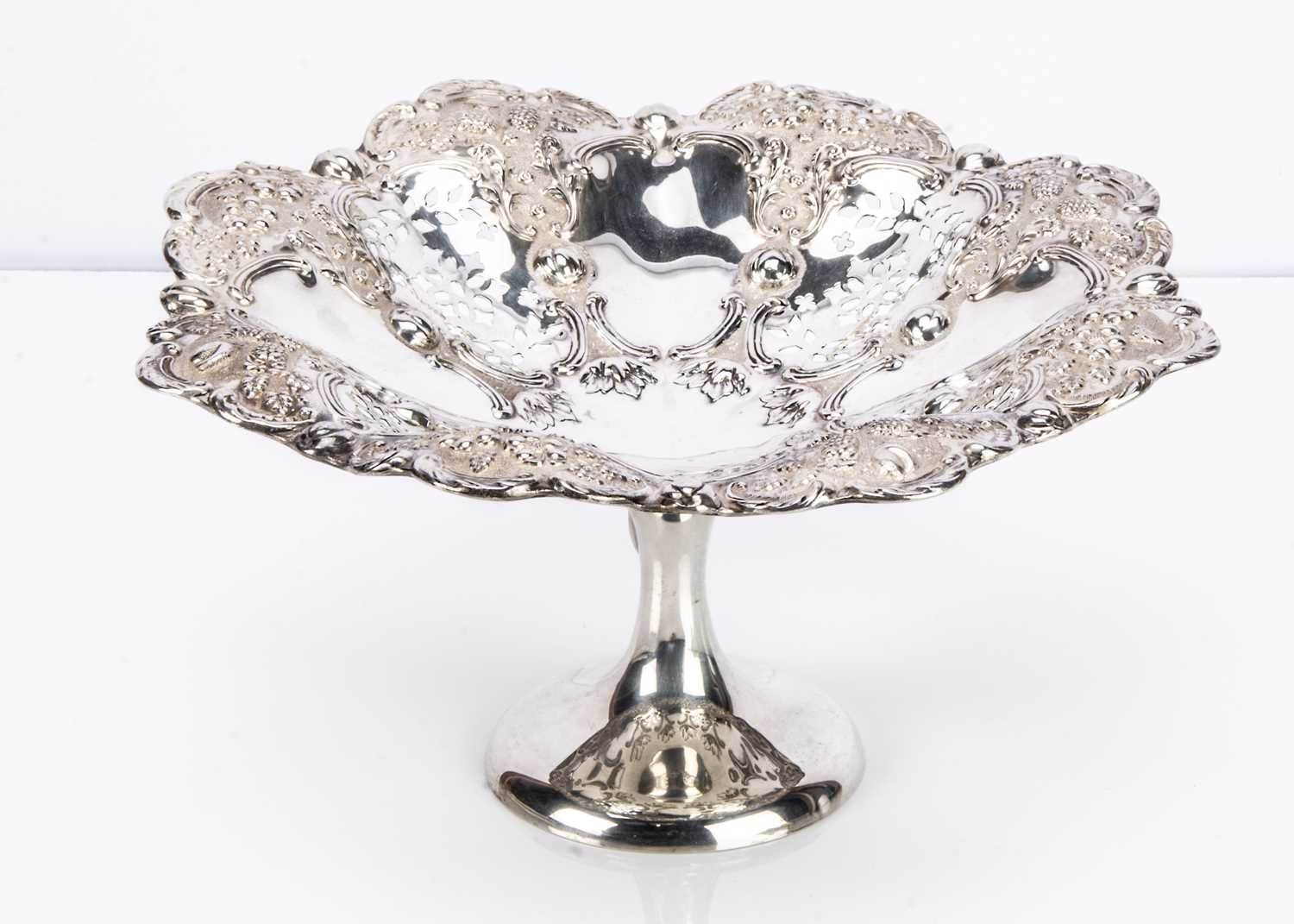 A George V silver centrepiece by WB Ld, - Image 3 of 3