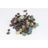 A good collection of rough gemstones,