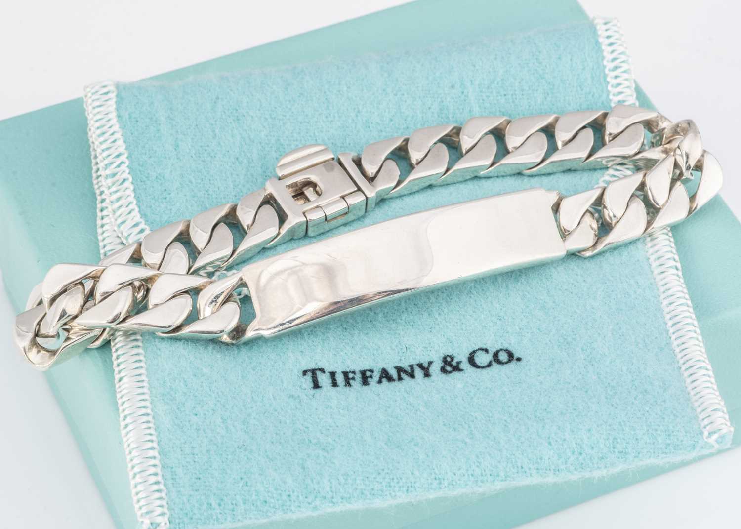 A Tiffany & Co silver identity bracelet, - Image 3 of 4