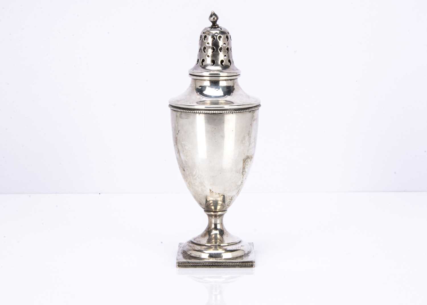 An Art Deco period sugar sifter,