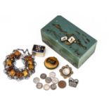 A collection of miscellaneous costume jewels and other collector items,