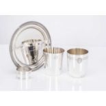 Four 20th century silver plated items by Christofle,