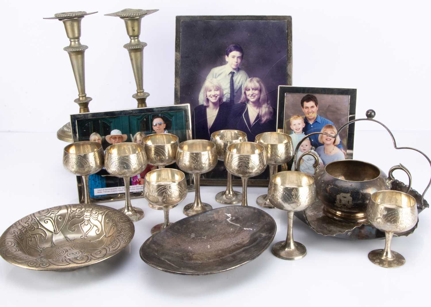 A collection of silver plate and other items, - Image 2 of 2