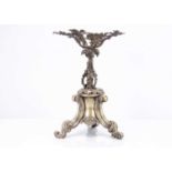 A Victorian silver plated centrepiece stand by Elkington & Co,