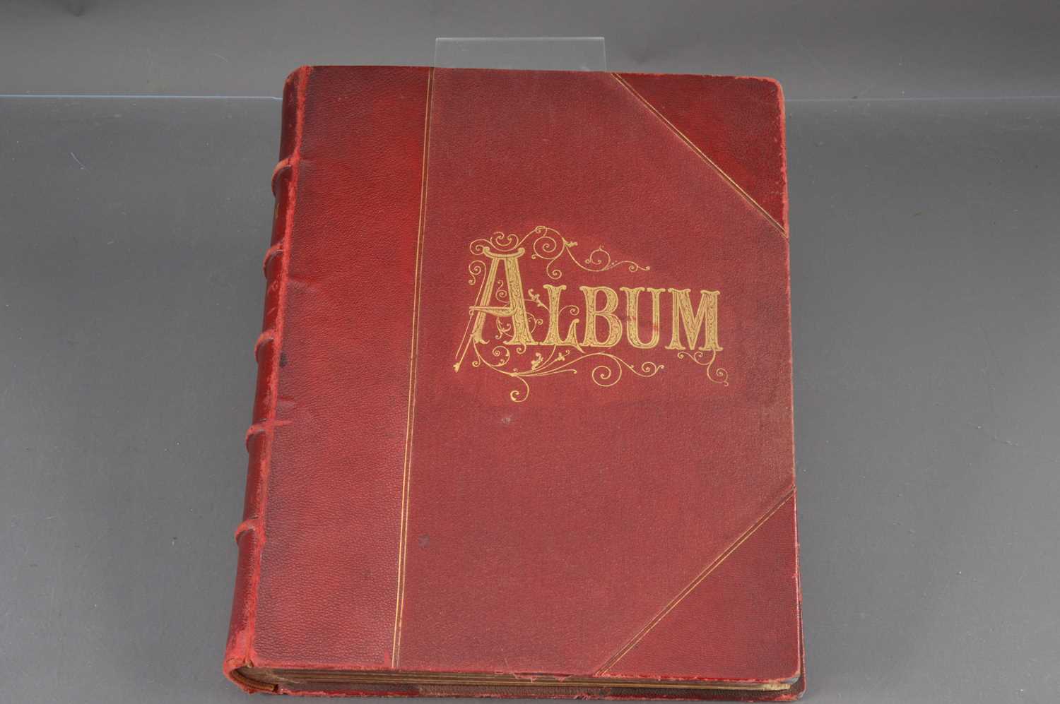 A 19th Century leather album containing approximately 86 original illustrations, - Image 2 of 10