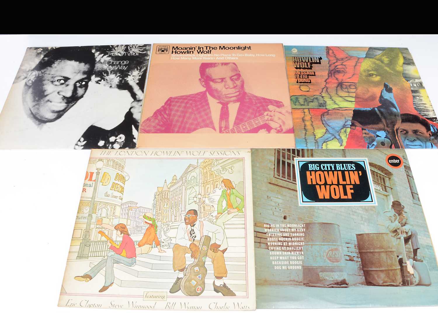 Howlin' Wolf LPs,