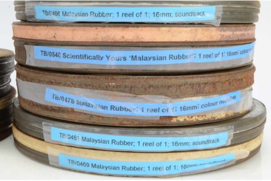 Malaysian Rubber / 16mm Documentary Films, - Image 3 of 4