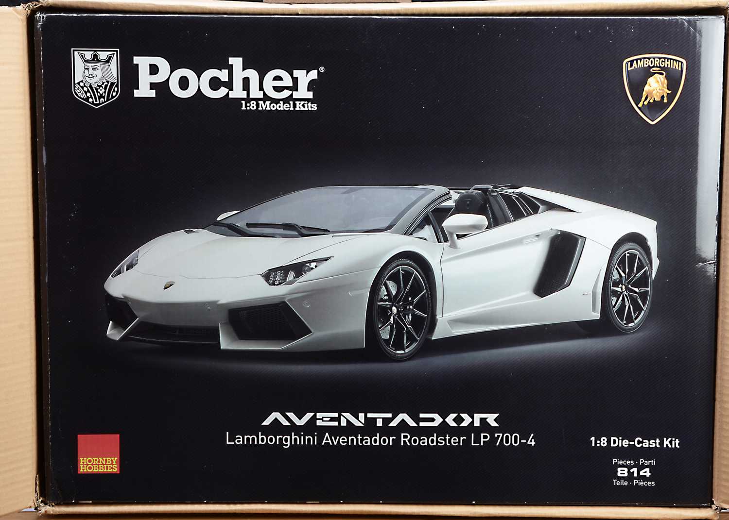 A Pocher Hornby 1:8 Scale Model Kit - Lamborghini Aventador LP 700-4