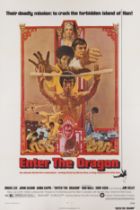 Enter the Dragon (1973) Original US poster Artist: Bob Peak (1927-1992)Unframed: 41 x 27 in. (104 x