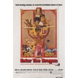 Enter the Dragon (1973) Original US poster Artist: Bob Peak (1927-1992)Unframed: 41 x 27 in. (104 x