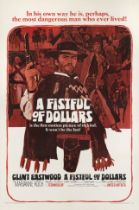 Per un Pugno di Dollari / A Fistful of Dollars (1964) Original US poster Artist: Fred Otnes (1925-20