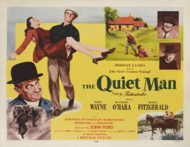 The Quiet Man (1952) Original US poster, style B Unframed: 22 x 28 in. (56 x 71 cm)Unfolded and pape