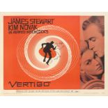 Vertigo (1958) Original US poster, style A Artist: Saul Bass (1920-1996)Unframed: 22 x 28 in. (56 x